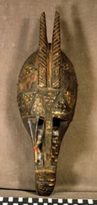 Thumbnail of Ndomo Society Mask (1983.05.0002)