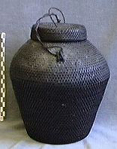 Thumbnail of Basketry Rice Container ()
