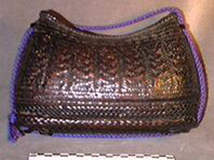 Thumbnail of Tupil, Topil, Triple Container Lunch Basket, Top (1990.10.0093B)