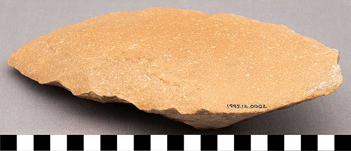 Thumbnail of Stone Tool: Bifacial Cleaver (1995.12.0002)