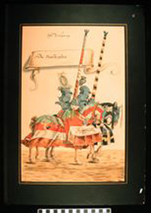 Thumbnail of Reproduction, Lithograph: Print of German Knights (1900.30.0027)