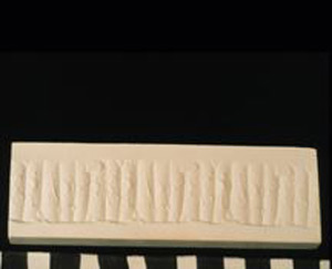 Thumbnail of Impression of Cylinder Seal by Edith Porada (1900.53.0032B)