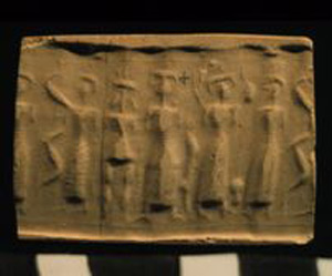 Thumbnail of Impression of Cylinder Seal by Edith Porada  (1900.53.0057B)