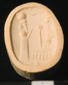 Thumbnail of Plaster Impression of Stamp Seal by Edith Porada (1900.53.0088B)