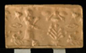 Thumbnail of Plaster Impression of Cylinder Seal by Edith Porada (1900.53.0097B)