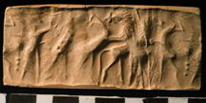 Thumbnail of Impression of Cylinder Seal  (1900.53.0107B)