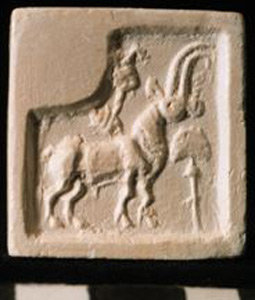 Thumbnail of Plaster Impression of Harappan Indus Valley Seal (1900.99.0003)