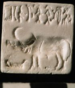 Thumbnail of Plaster Impression of Harappan Indus Valley Seal (1900.99.0006)