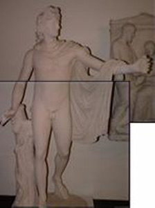 Thumbnail of Plaster Cast: Statue Apollo Belvedere, Left Arm (1912.02.0022B)
