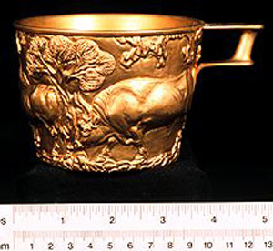 Thumbnail of Reproduction of a Vaphio Cup (1913.01.0008)