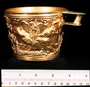Thumbnail of Reproduction of a Vaphio Cup (1913.01.0009)