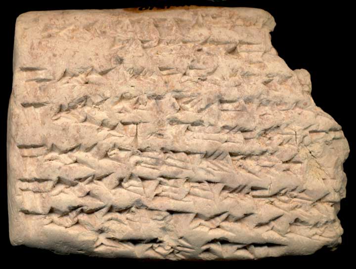 Thumbnail of Neo-Babylonian Cuneiform Tablet (1913.14.1510)
