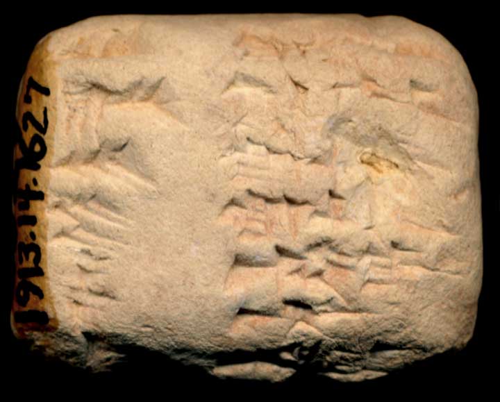 Thumbnail of Neo-Babylonian Cuneiform Tablet (1913.14.1627)
