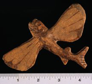 Thumbnail of Reproduction of Minoan Religious Plaque: Flying Fish (1914.02.0021)