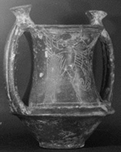 Thumbnail of Bucchero Tankard, Jar, Vessel (1915.03.0041)