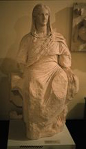 Thumbnail of Plaster Cast of Demeter of Knidos (1916.05.0005)