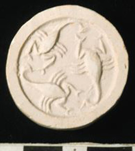 Thumbnail of Impression of Reproduction of Minoan Seal (1918.07.0001C)