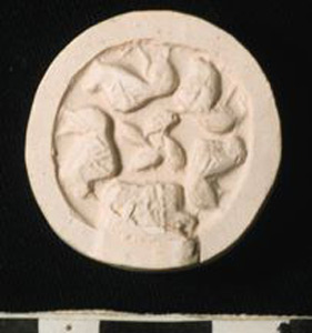 Thumbnail of Impression of Reproduction of Minoan Seal (1918.07.0002B)