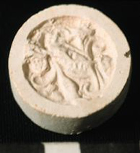 Thumbnail of Impression of Reproduction of Minoan Seal (1918.07.0003C)