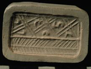 Thumbnail of Impression of Reproduction of Minoan Seal (1918.07.0006B)