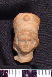 Thumbnail of Votive Figurine Fragment: Female Head (1922.01.0025)