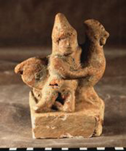 Thumbnail of Figurine: Boy with Rooster, Maybe Eros (1922.01.0101)