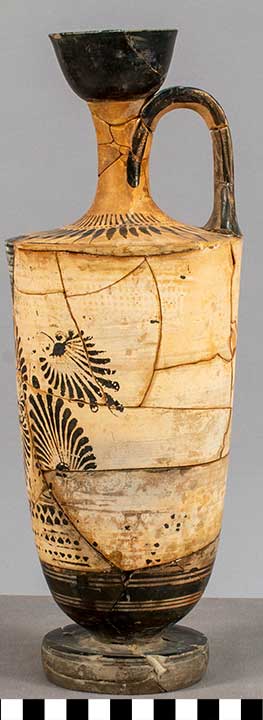 Thumbnail of Attic White-Ground Pattern Lekythos (1922.01.0123)
