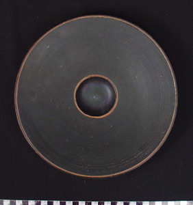 Thumbnail of Fish-Plate, Black-Glaze (1922.01.0135)