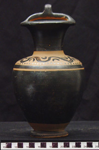 Thumbnail of Bail-Amphora, Campanian Black-Pattern (1922.01.0157)