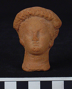 Thumbnail of Figurine Fragment, Female Head (1922.01.0179)