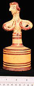 Thumbnail of Reproduction of Minoan Female Figurine (1924.01.0006)