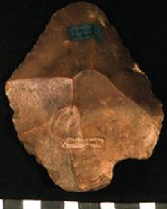 Thumbnail of Stone Tool:  Javelin Point (1924.02.0211)