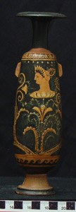 Thumbnail of Red Figure Alabastron (1925.04.0004)
