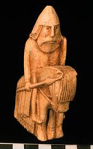 Thumbnail of Reproduction of Chess Piece - Knight (1926.07.0003)