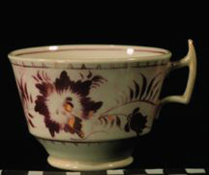 Thumbnail of Tea Service: Liverpool Lustreware Teacup (1934.01.0014)