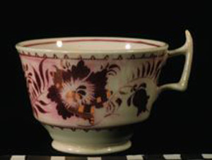 Thumbnail of Tea Service: Liverpool Lustreware Teacup (1934.01.0019)