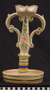 Thumbnail of Majolica Lamp  (1944.03.0067)