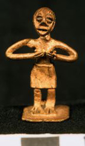 Thumbnail of Reproduction Gold Weight, Human Form (1971.04.0011)