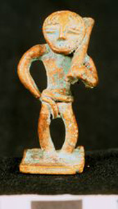 Thumbnail of Reproduction Gold Weight, Human Form (1971.04.0014)
