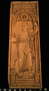 Thumbnail of Reproduction of Diptych Leaf: St. Michael (1976.09.0001)