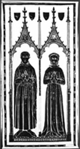 Thumbnail of Brass Rubbing: William and Marion Grevel (1982.05.0028)