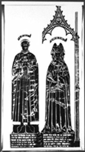 Thumbnail of Brass Rubbing: William and Margaret Brown ()
