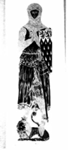 Thumbnail of Brass Rubbing: Sir Robert de Bures (1982.05.0132)