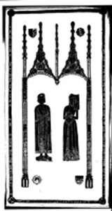 Thumbnail of Brass Rubbing: Henry and Joan Hatche (1982.05.0163)
