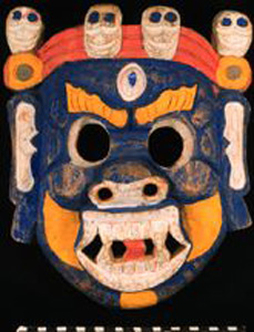 Thumbnail of Reproduction of Crowned Mask (1987.16.0007)