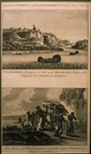 Thumbnail of Engraving: St. Salvador; The Manner of Traveling (1989.11.0028)