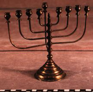 Thumbnail of Hanukkiah (1995.09.0006)