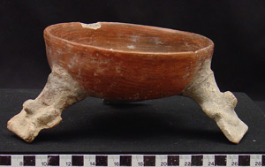 Thumbnail of Tripod Bowl, Ceremonial? (1998.19.1106)