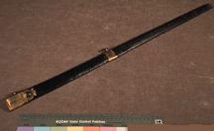Thumbnail of Leather Sword Scabbard (1900.84.0006B)
