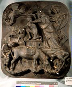 Thumbnail of Plaster Cast Competition Relief Panel of Abraham Sacrificing Isaac (1913.10.0004)